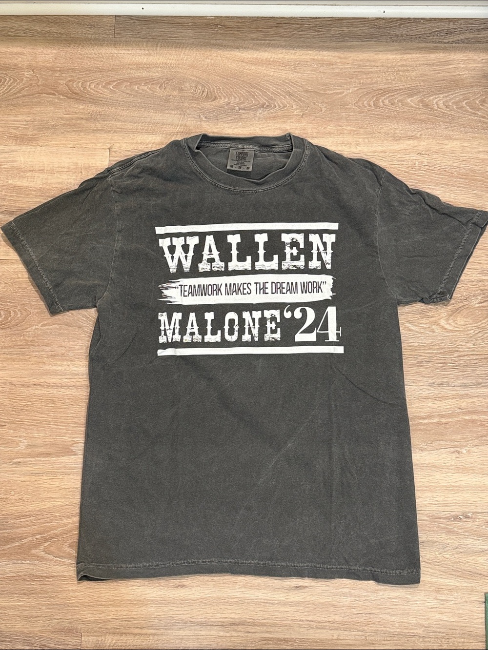 Wallen Malone '24 Black Graphic Tee